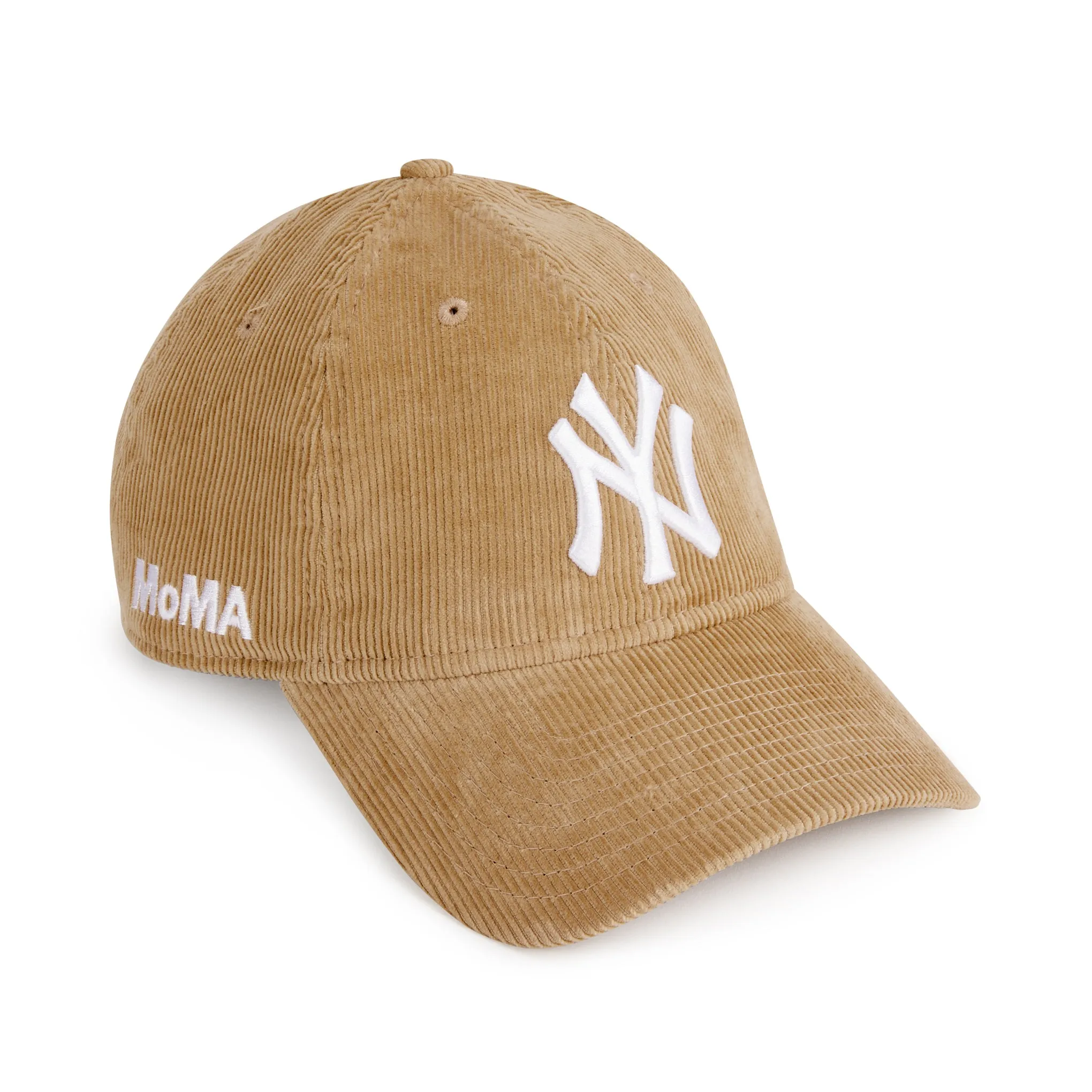 MoMA NY Yankees 9TWENTY Corduroy Adjustable Baseball Cap - Wheat
