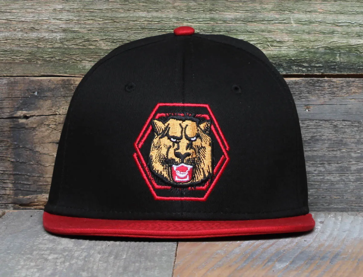 Monarch Black Strapback Hat