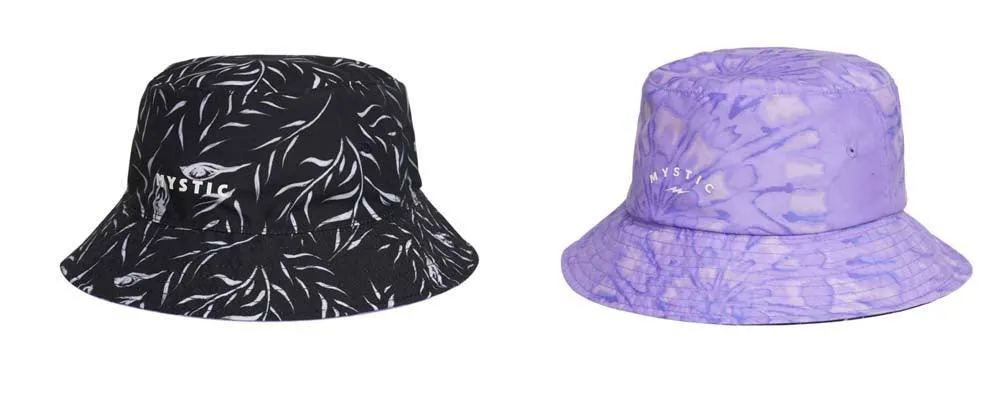 Mystic Bucket Cap Unisex  Reversible Black / Warm Sand / Multiple