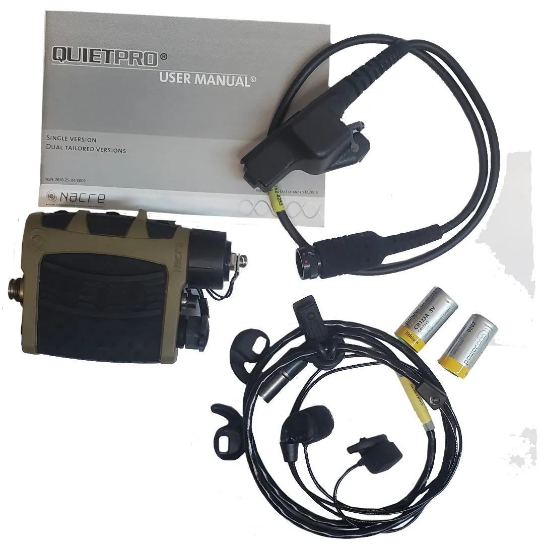 Nacre Quietpro Tactical Headset