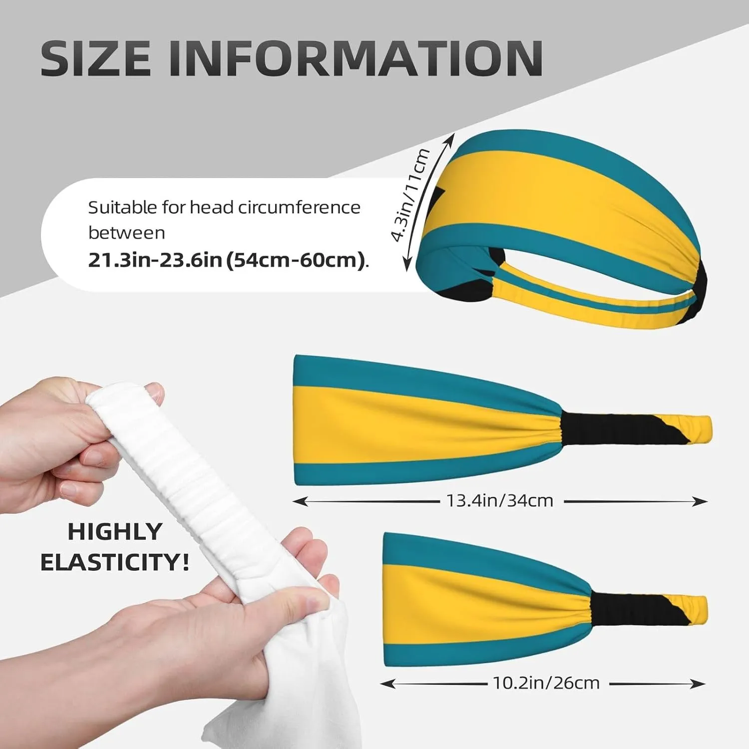 National Flag Bucket Hats with Headband Set Mens Womens - Cute Flag Summer Sun Hats Fisherman Hat Packable for Outdoor