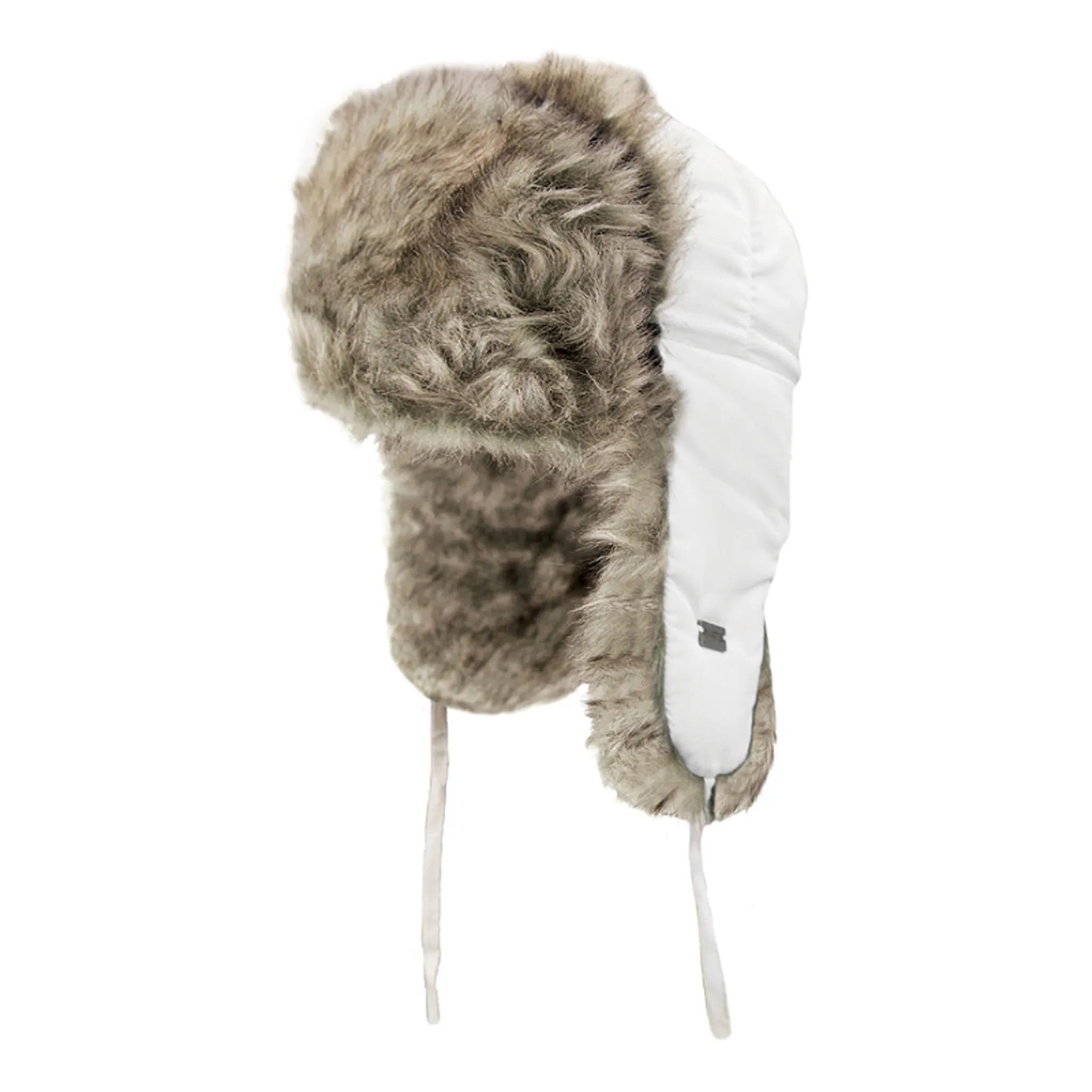 Nats Aviator Style Hat, Nylon Exterior, Imitation Fur Lining, Wind and Moisture Resistant, Foldable Ears, Adjustable Chin Cord, Warm and Stylish | Sizes S-2XL