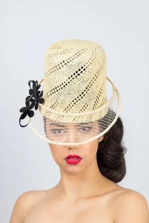 Natural Weave Tall Cap