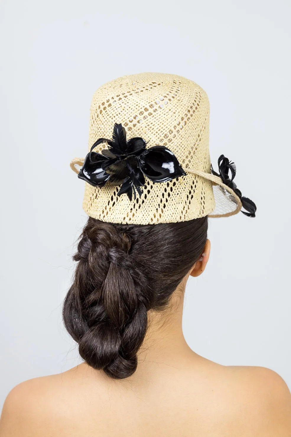 Natural Weave Tall Cap