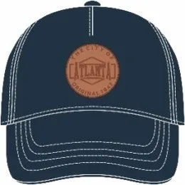 Navy Cap- Atlanta