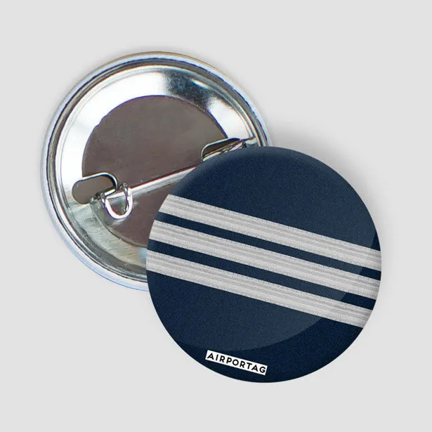 Navy Pilot Stripes - Button