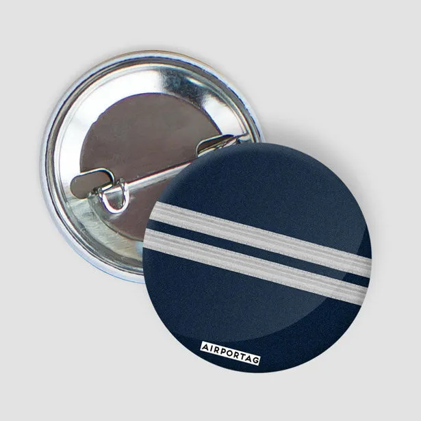 Navy Pilot Stripes - Button