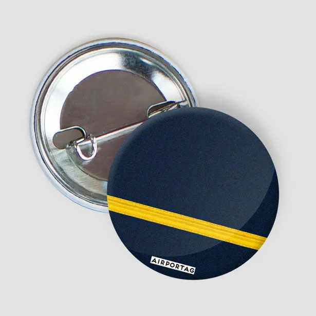 Navy Pilot Stripes - Button