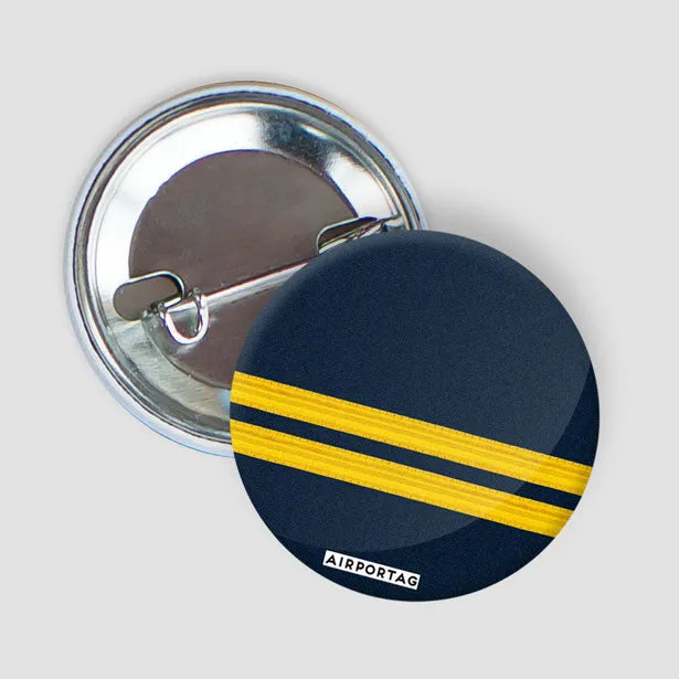 Navy Pilot Stripes - Button