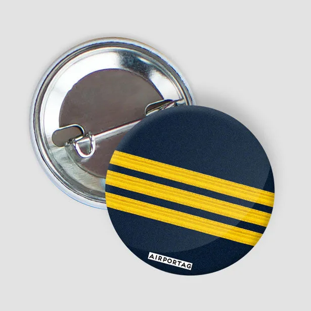 Navy Pilot Stripes - Button