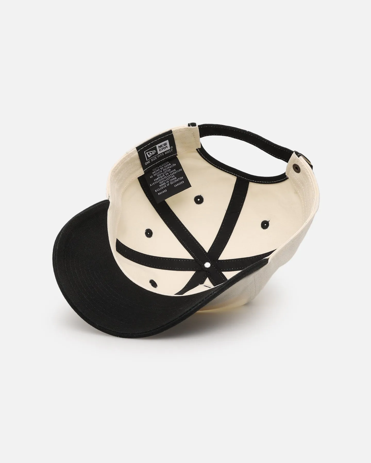 New Era Branded Casual Classic Strapback Wine Cork/Black