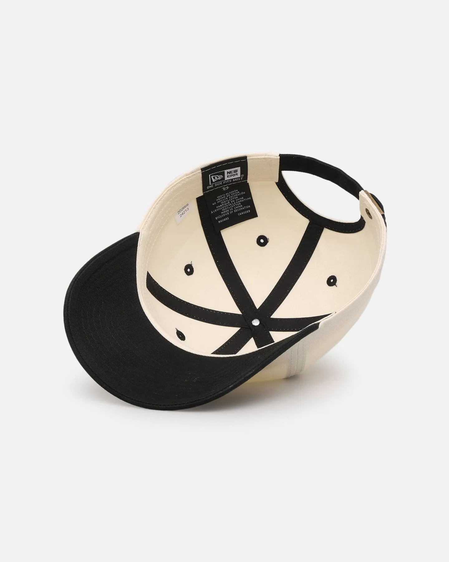 New Era Home Run Casual Classic Strapback Chrome White