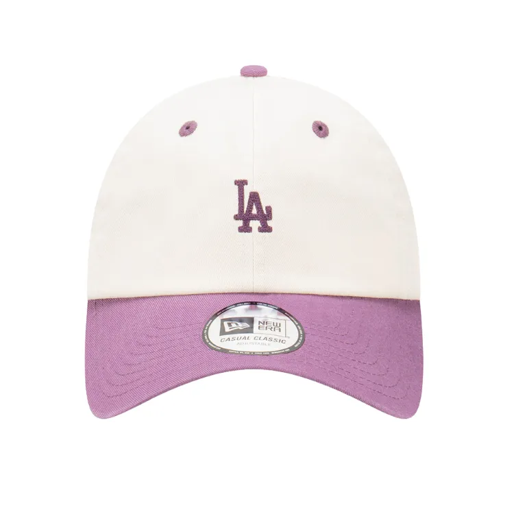 New Era Los Angeles Dodgers Casual Classic - White Cork/Purple Dusk