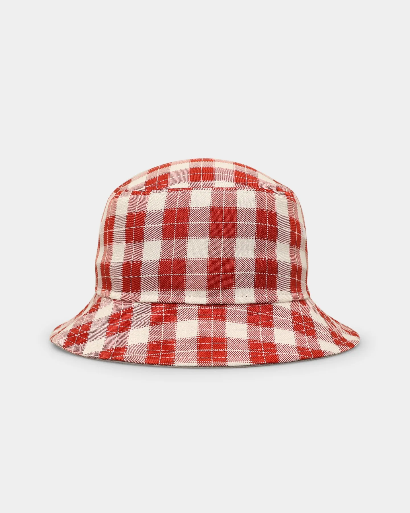 New Era Los Angeles Dodgers 'Plaid' Bucket Hat Red