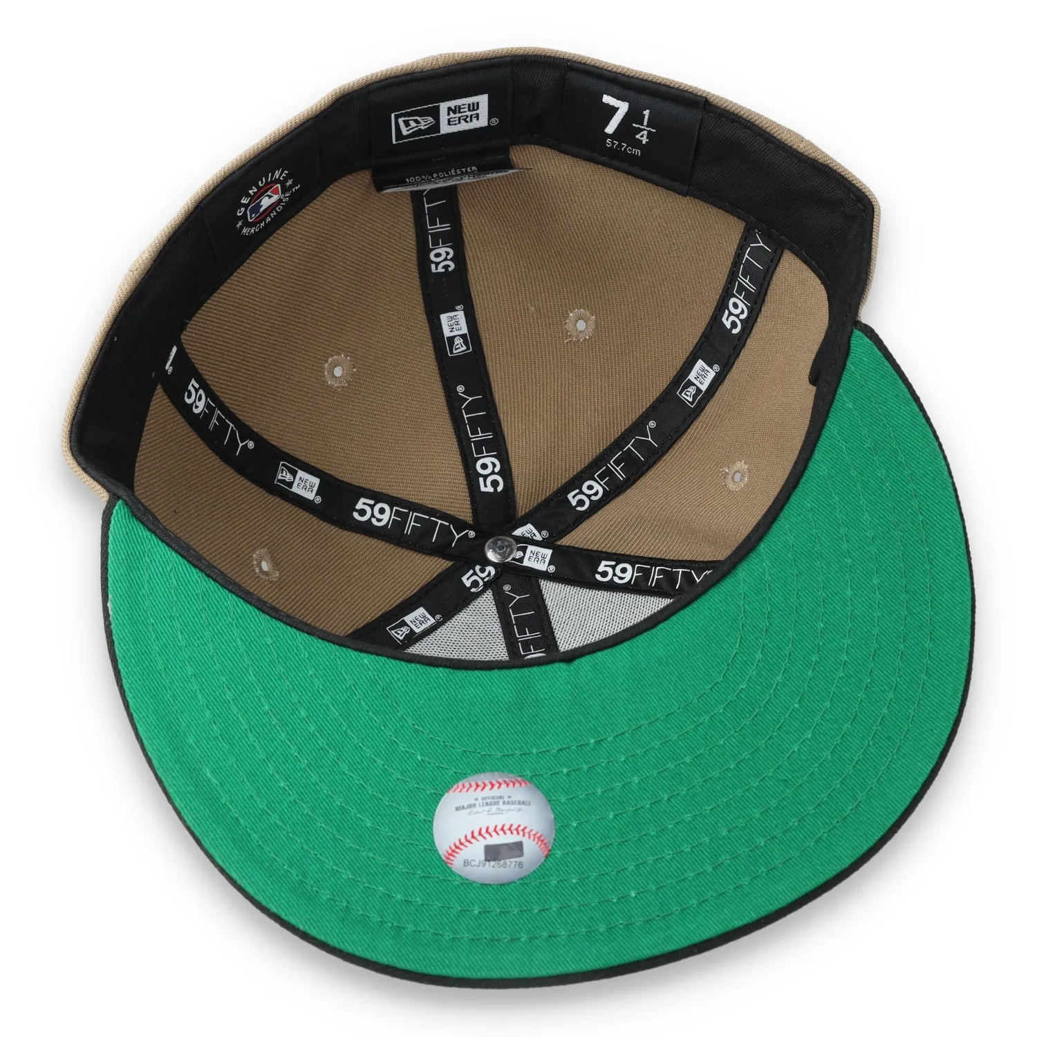 New Era Los Angeles Dodgers Rose 59FIFTY Fitted Hat-Khaki