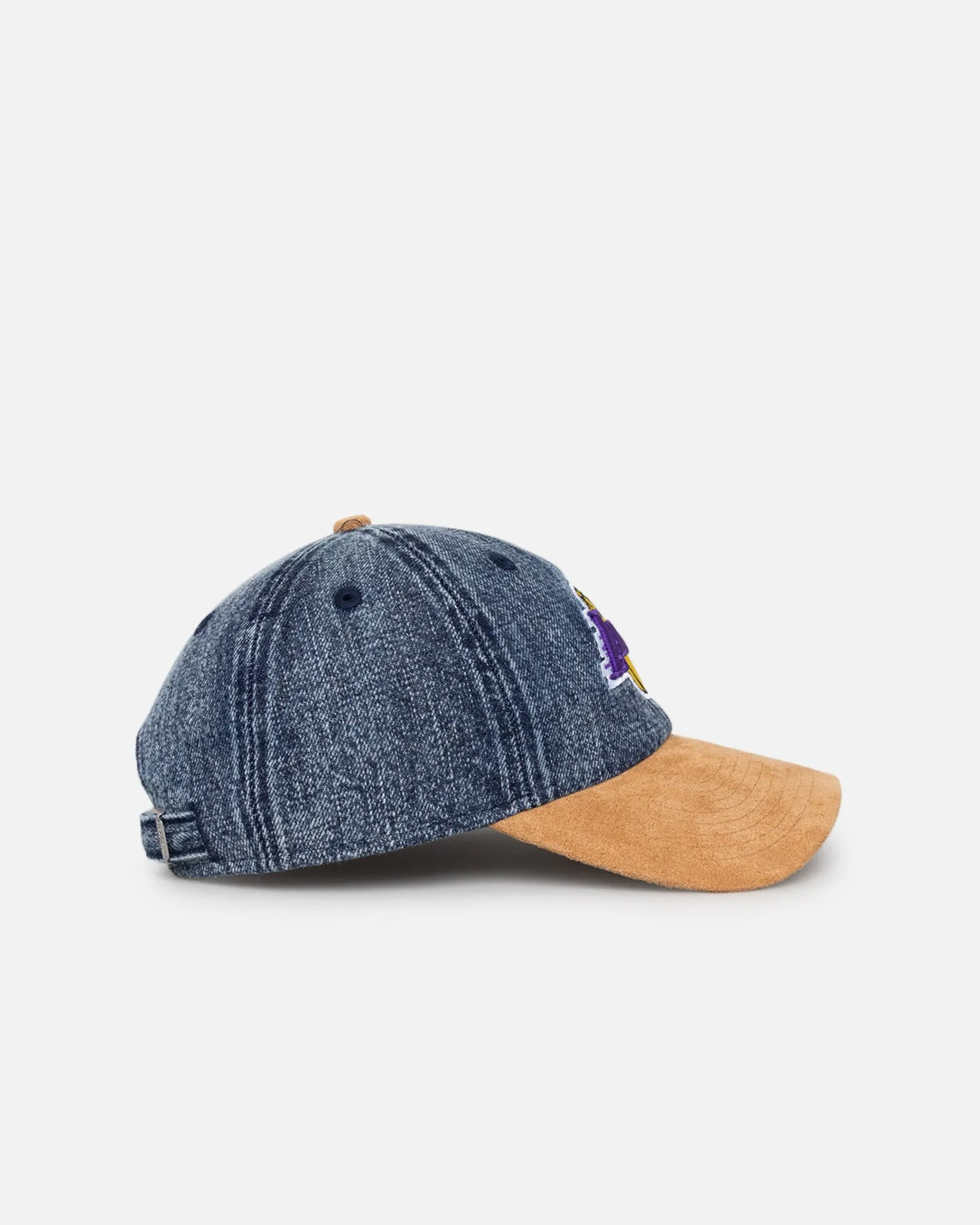 New Era Los Angeles Lakers 'Denim Shades' Casual Classic Strapback Denim/Wheat