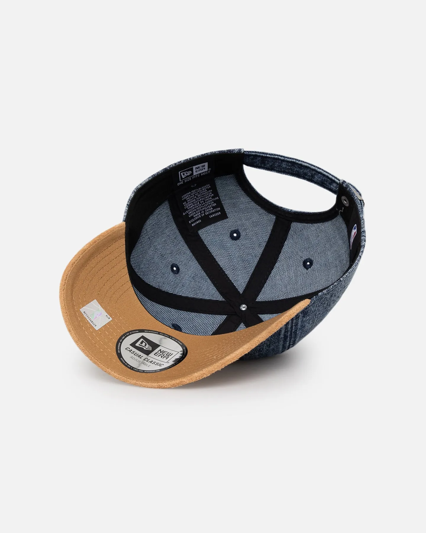 New Era Los Angeles Lakers 'Denim Shades' Casual Classic Strapback Denim/Wheat