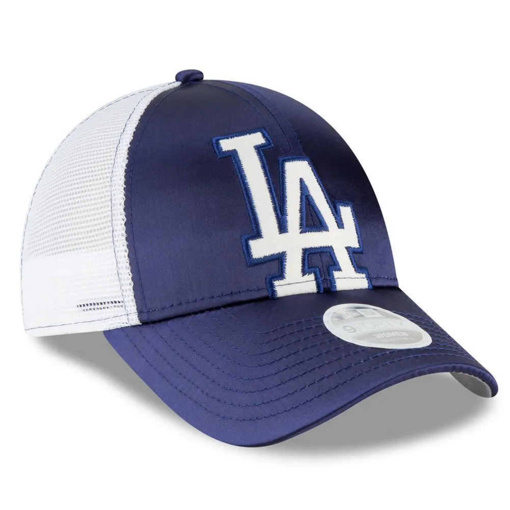 New Era MLB Women's Los Angeles Dodgers Satin Chic 2 9FORTY Adjustable Hat
