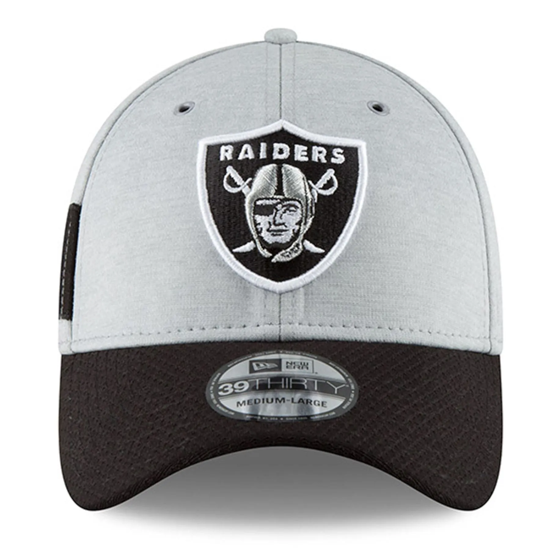 New Era NFL Men's Las Vegas Raiders 2018 Sideline Official 39Thirty Flex Hat