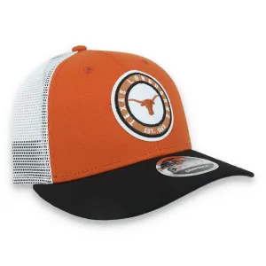 New Era Texas Longhorns Throwback Low Profile 9FIFTY Trucker Snapback Hat