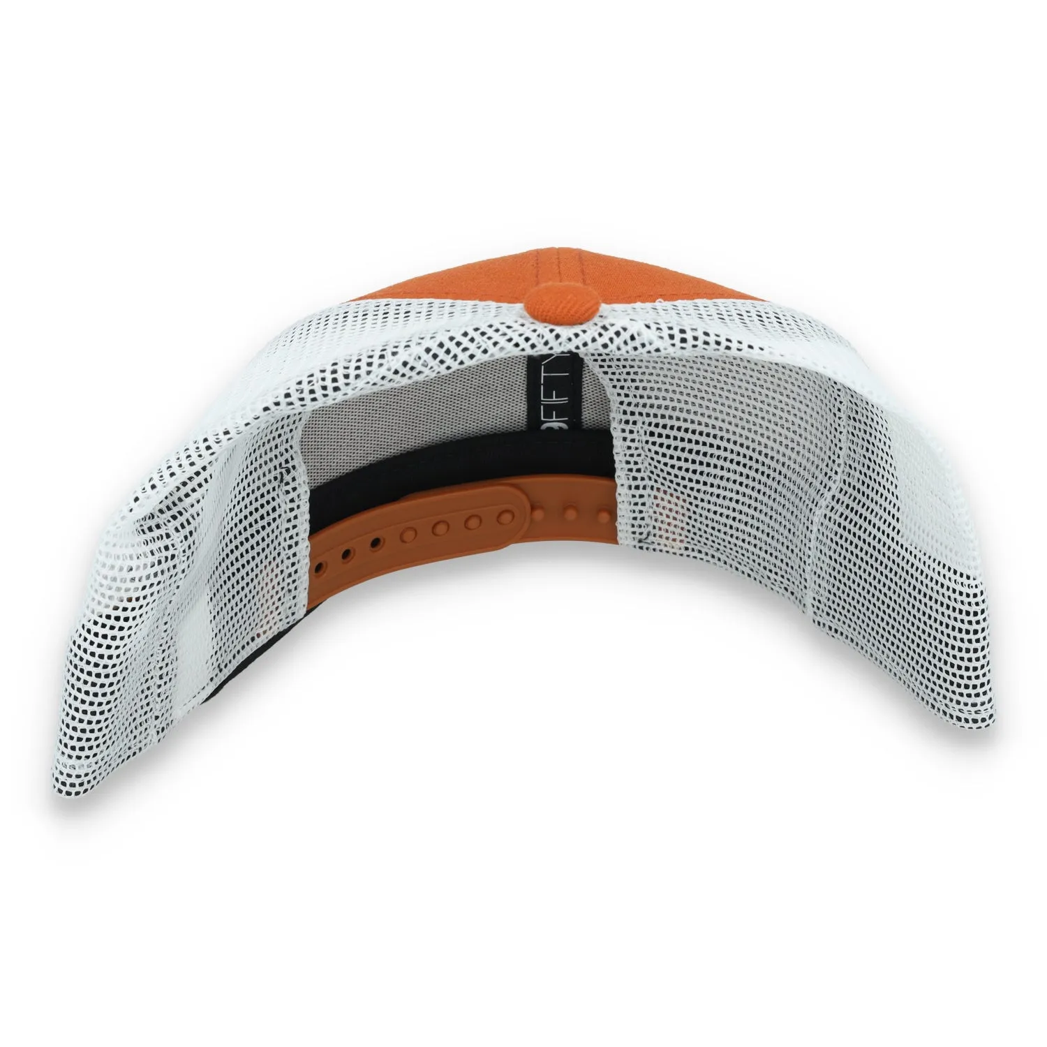 New Era Texas Longhorns Throwback Low Profile 9FIFTY Trucker Snapback Hat