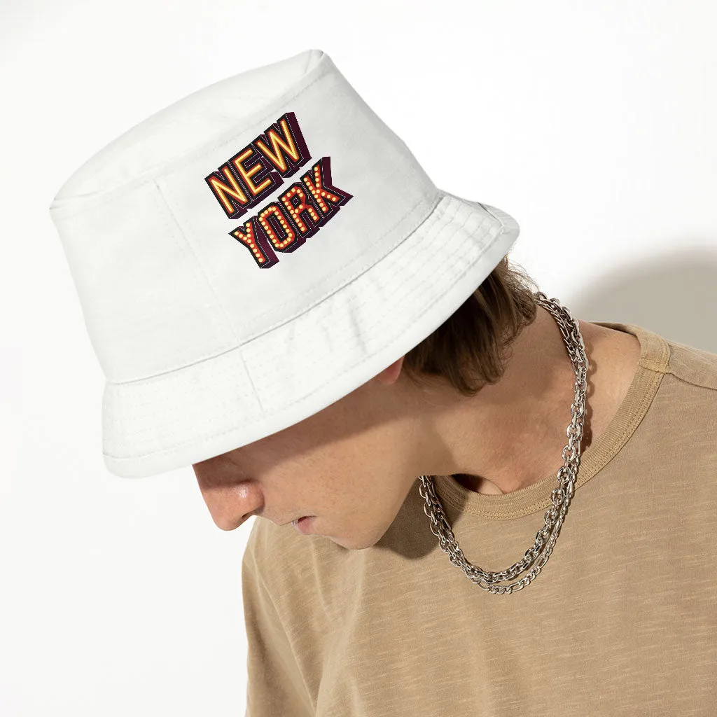 New York Bucket Hat - Best Design Hat - Cool Trendy Bucket Hat