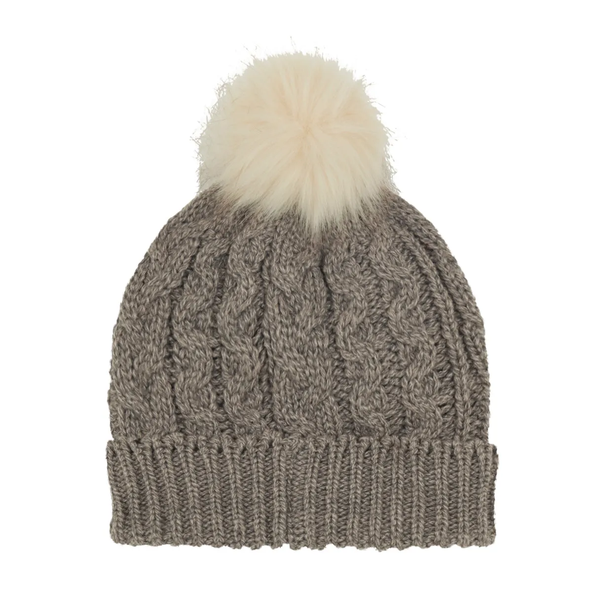 Nordic Fleck Bobble Hat Mushroom