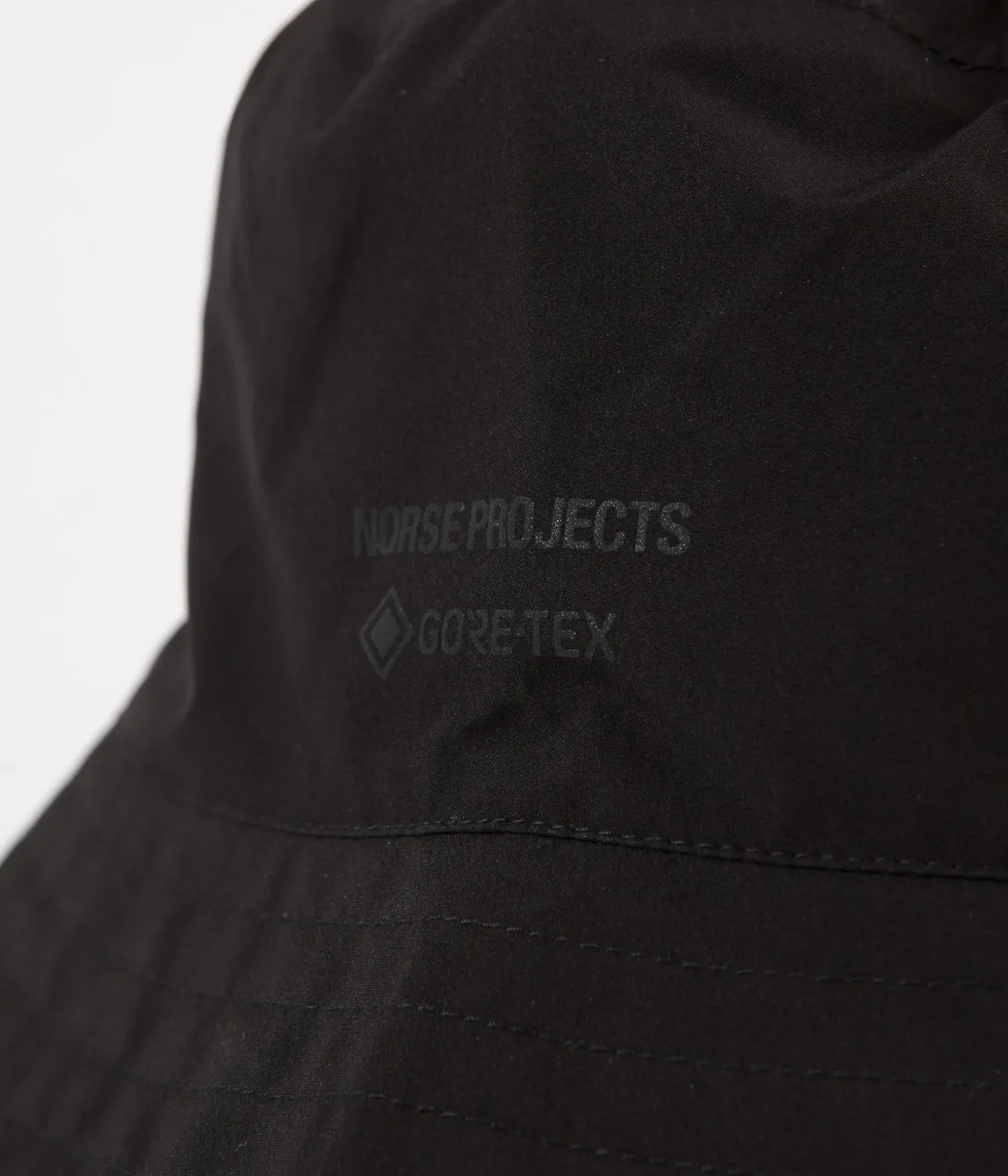 Norse Projects Gore Tex Bucket Hat - Black