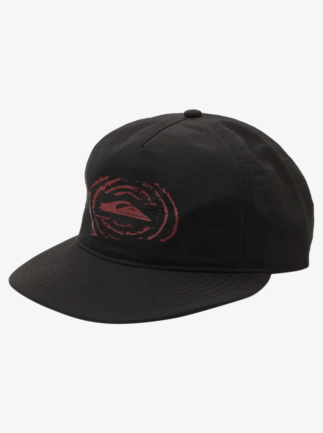 Nylo Cap Snapback Hat - Black