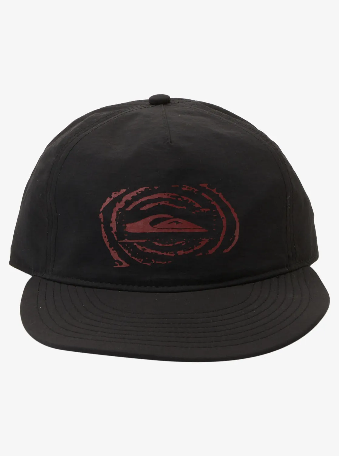 Nylo Cap Snapback Hat - Black
