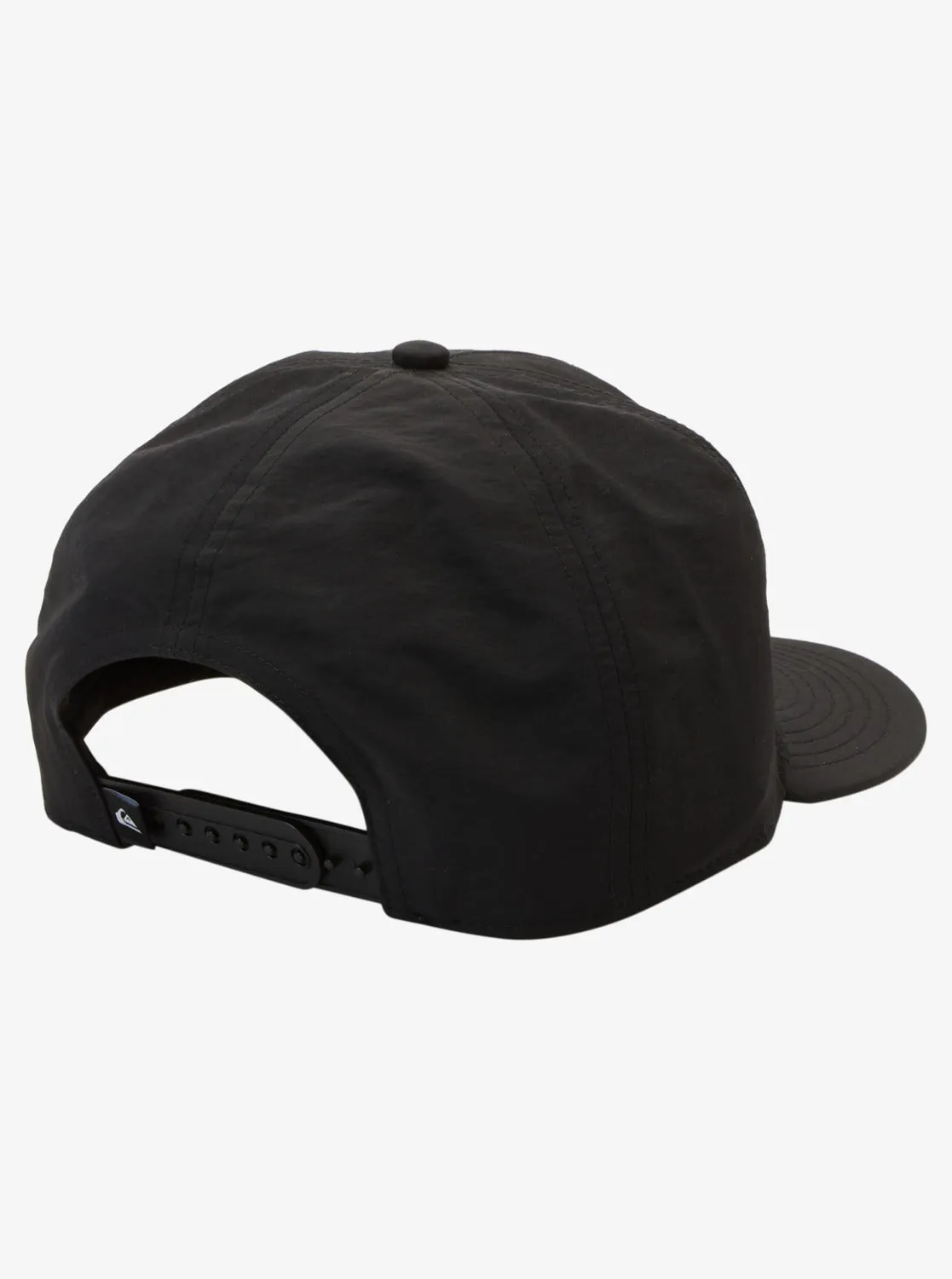 Nylo Cap Snapback Hat - Black