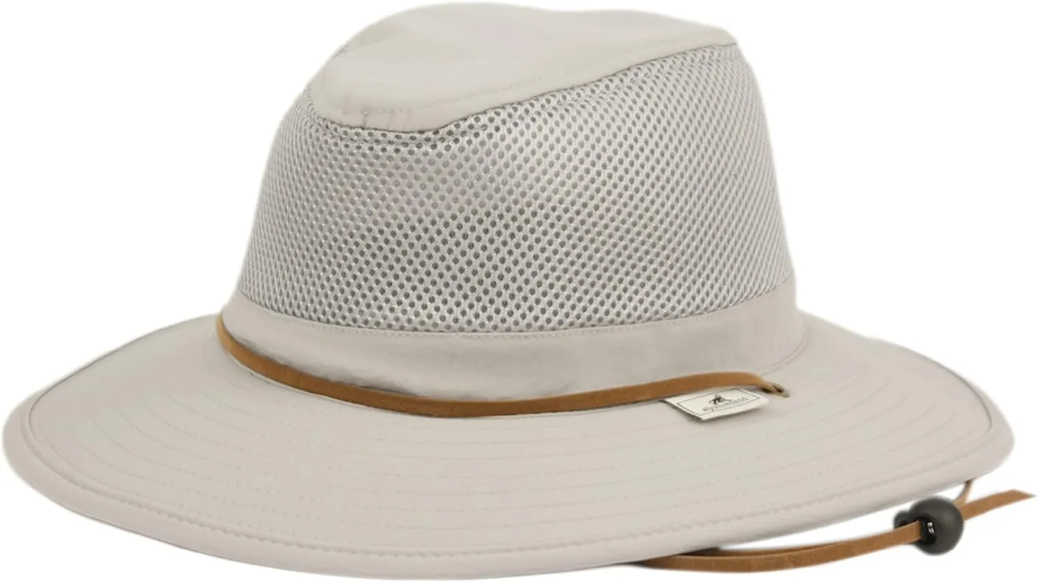 Nylon Mesh Safari Hat - Lightweight, UPF (SPF) 50  Sun Protection, 2 1/2" Big Brim, Chin Strap