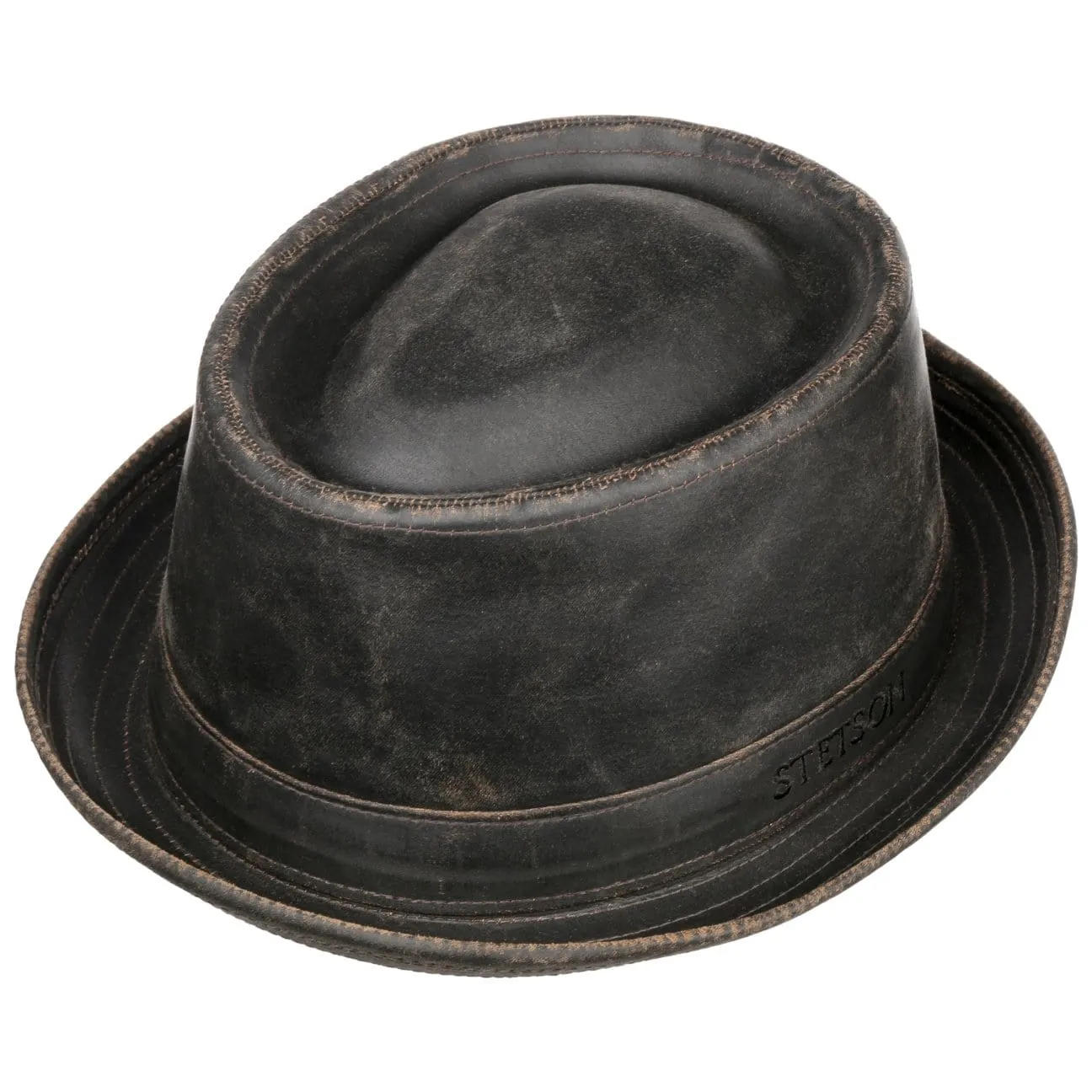 Odenton Pork Pie Cloth Hat by Stetson