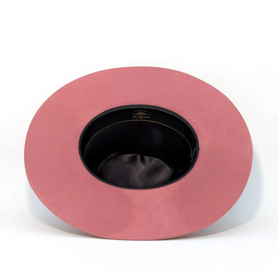 Old Rose Open - Custom Felt Hat