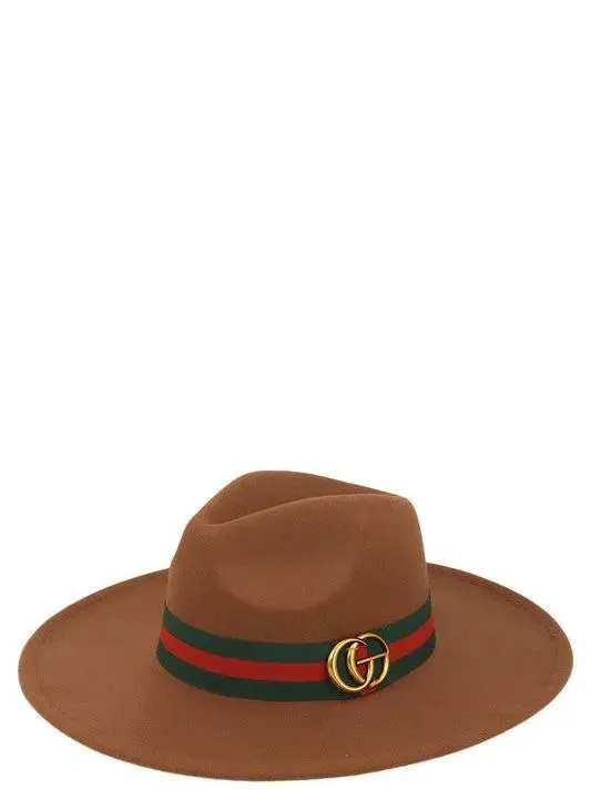 One Hat, Endless Charm with Stripe Band Fedora Hat