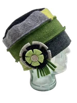 One of a kind Cloche Hat 116