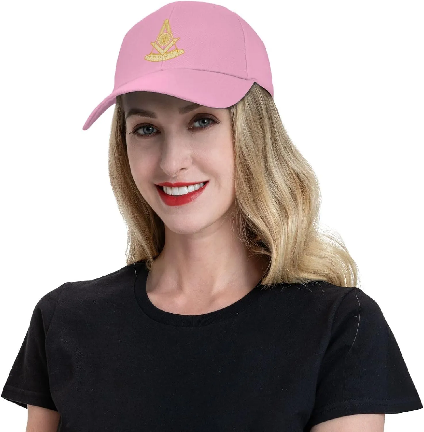 ONVOWO Past Master Jewel Funny Gifts Baseball Hats Men Black Hip Hop Hat Flat Hat Adjustable Cap Snapback Hat for Men Women