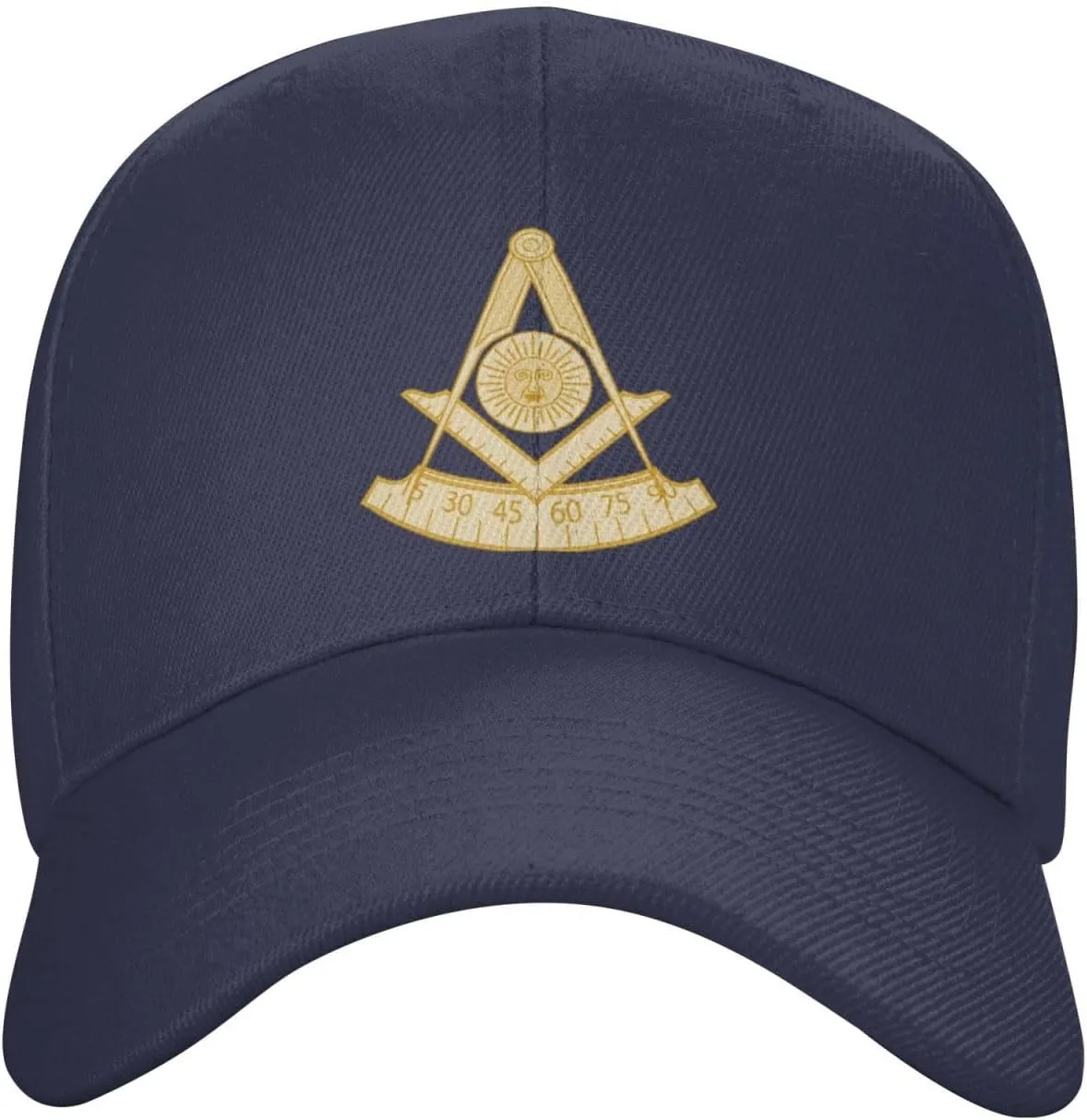 ONVOWO Past Master Jewel Funny Gifts Baseball Hats Men Black Hip Hop Hat Flat Hat Adjustable Cap Snapback Hat for Men Women
