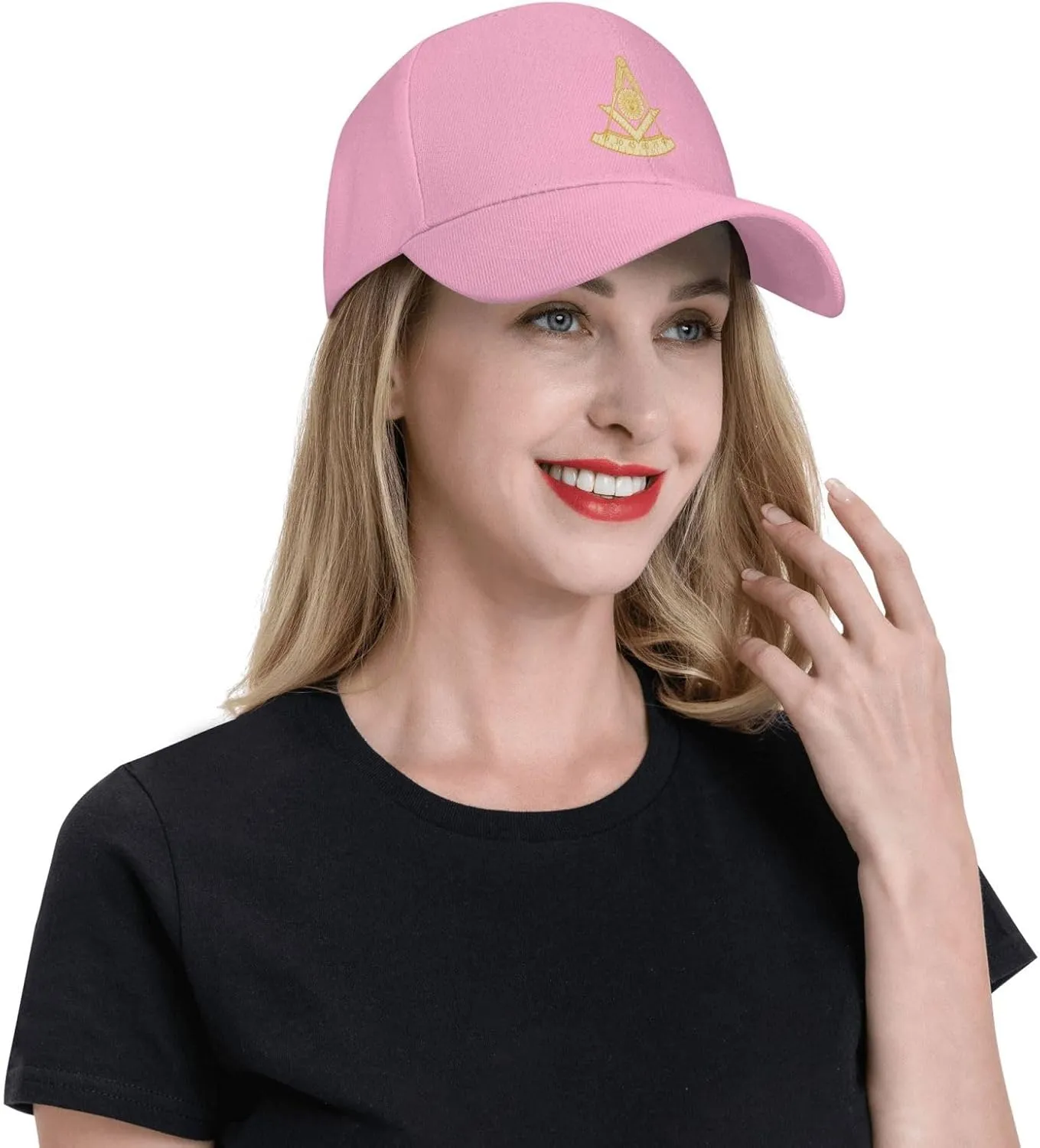 ONVOWO Past Master Jewel Funny Gifts Baseball Hats Men Black Hip Hop Hat Flat Hat Adjustable Cap Snapback Hat for Men Women