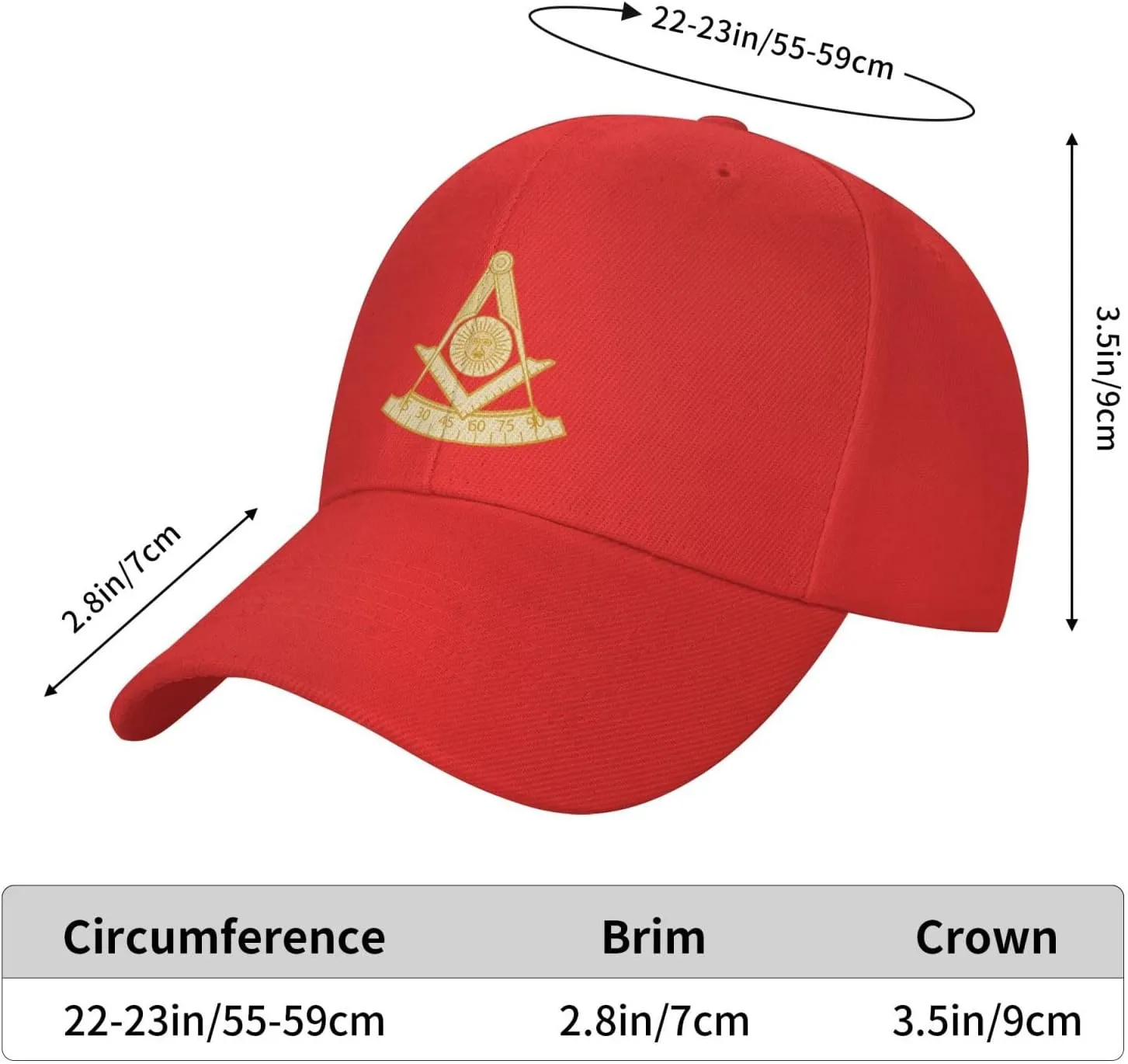 ONVOWO Past Master Jewel Funny Gifts Baseball Hats Men Black Hip Hop Hat Flat Hat Adjustable Cap Snapback Hat for Men Women