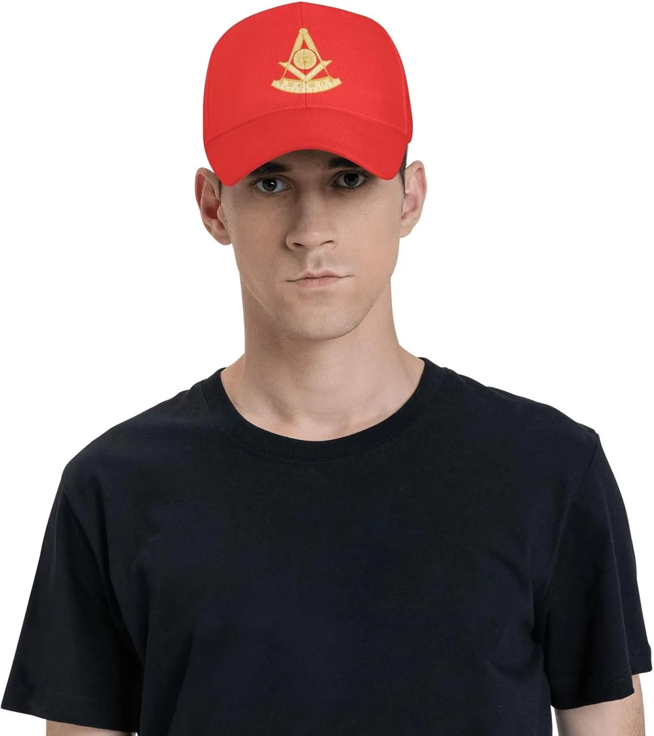 ONVOWO Past Master Jewel Funny Gifts Baseball Hats Men Black Hip Hop Hat Flat Hat Adjustable Cap Snapback Hat for Men Women