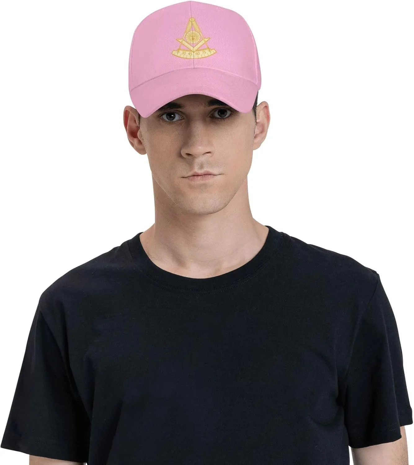 ONVOWO Past Master Jewel Funny Gifts Baseball Hats Men Black Hip Hop Hat Flat Hat Adjustable Cap Snapback Hat for Men Women
