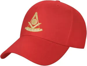 ONVOWO Past Master Jewel Funny Gifts Baseball Hats Men Black Hip Hop Hat Flat Hat Adjustable Cap Snapback Hat for Men Women