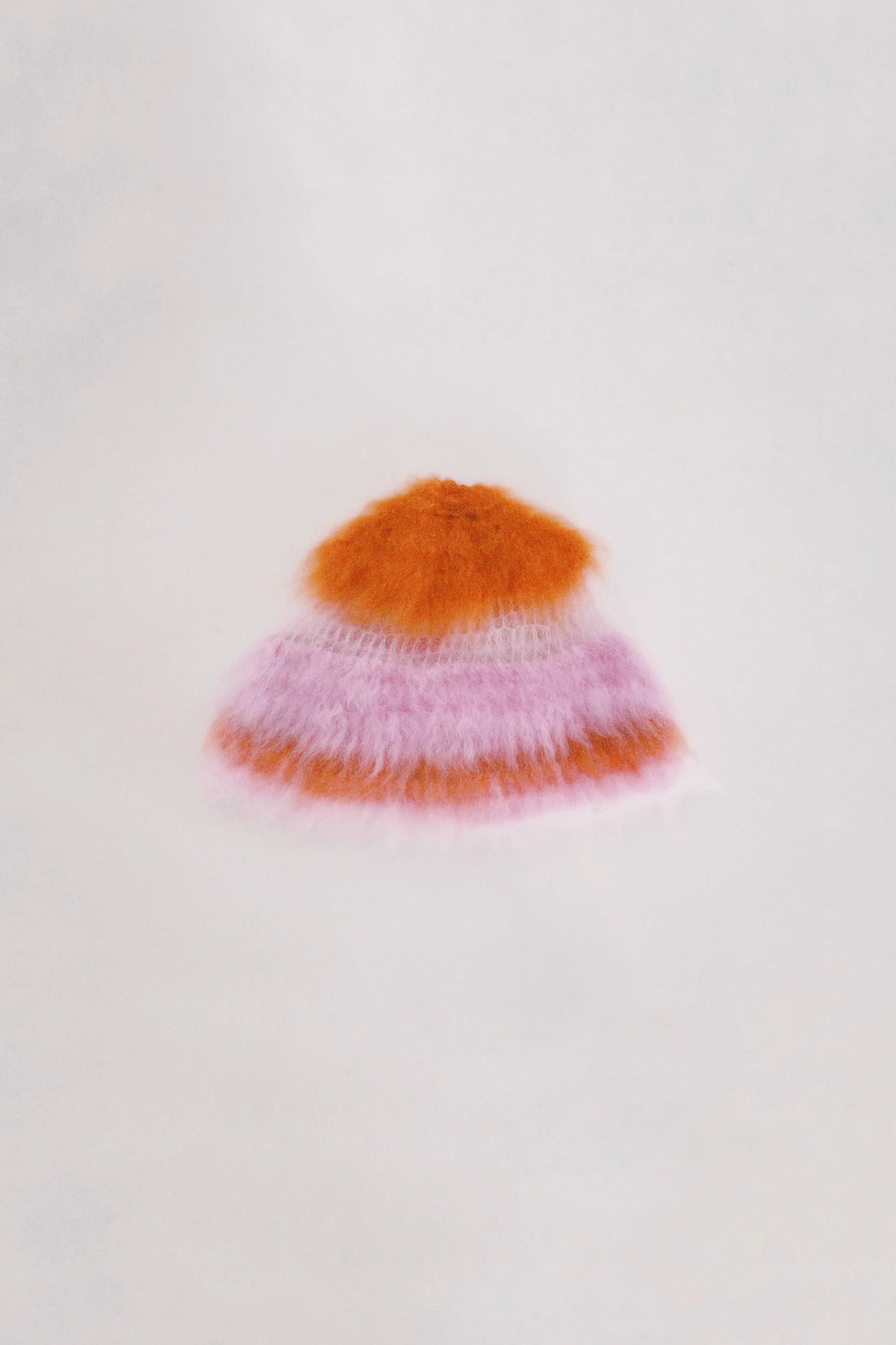 Orange and Pink crochet Hat