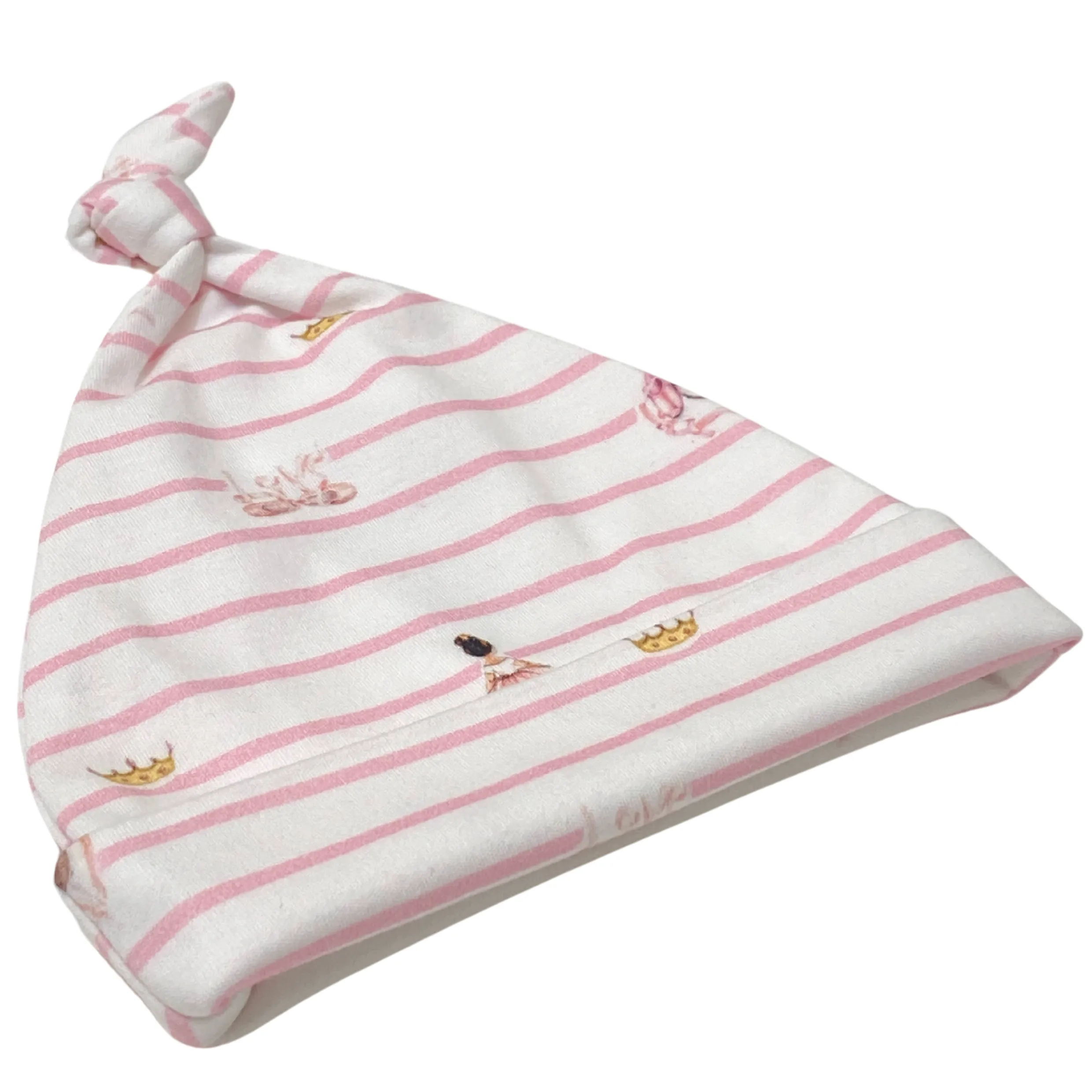 Organic Cotton Newborn Hat Ballet Print
