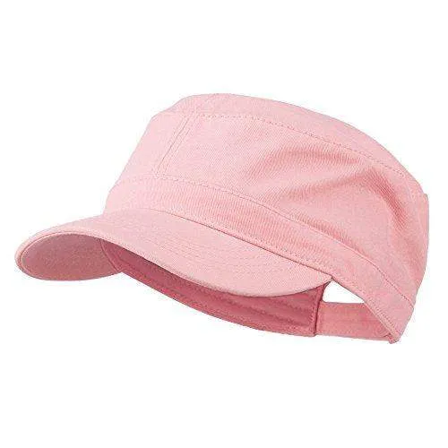 OTTO Military Cap Army Hat Garment Washed Cadet Cap - OSFM - OTTO 109