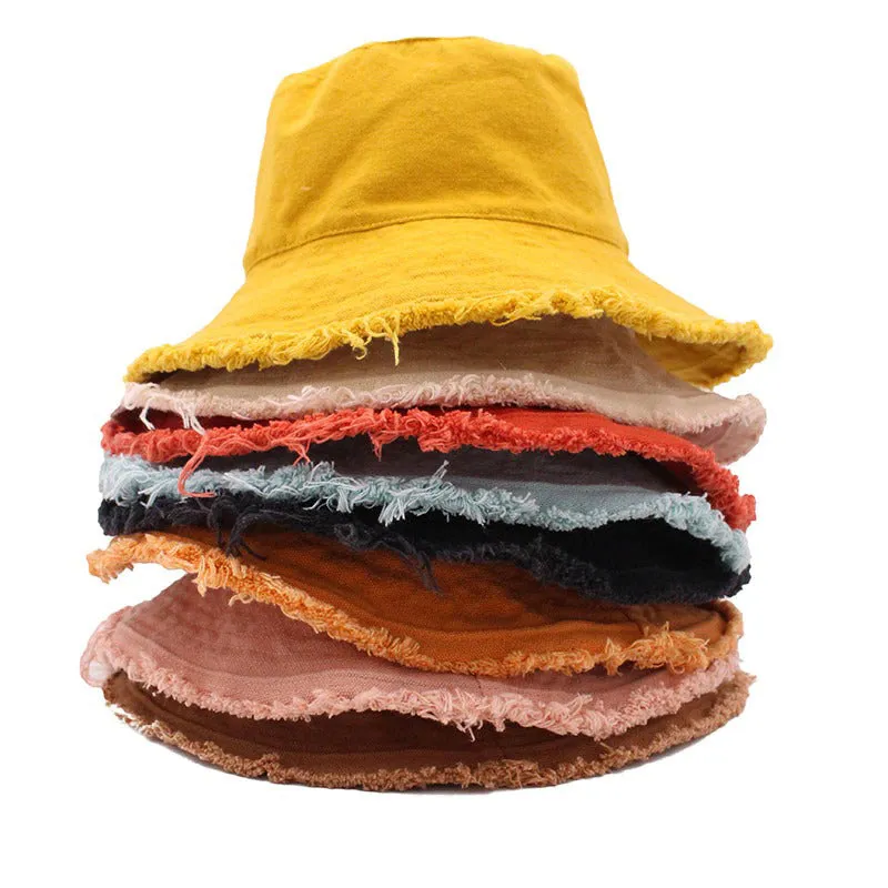 Outdoor Summer Fun Fashion Colorful Bucket Hats