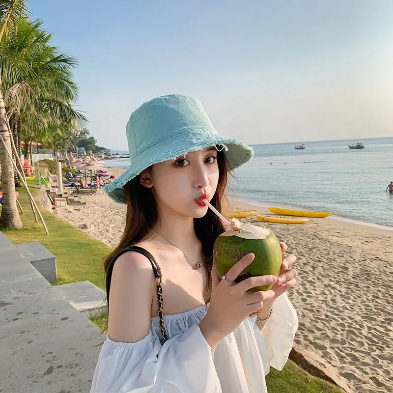 Outdoor Summer Fun Fashion Colorful Bucket Hats