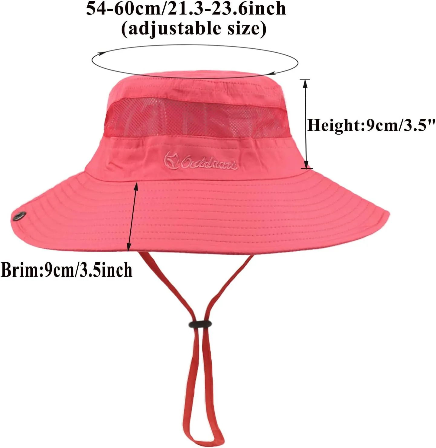 Outdoor Sun Hat Bucket Hats for Women Sun Protection Mesh Quick-Dry Cap UPF 50  (Adjustable Size)