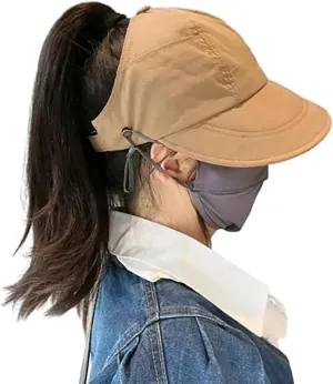 Outdoor Uv Protection Hollow Top Sun Hat,Women's Outdoor Uv Protection Hollow Top Wide Brim Sun Hat,Sun Hat for Women